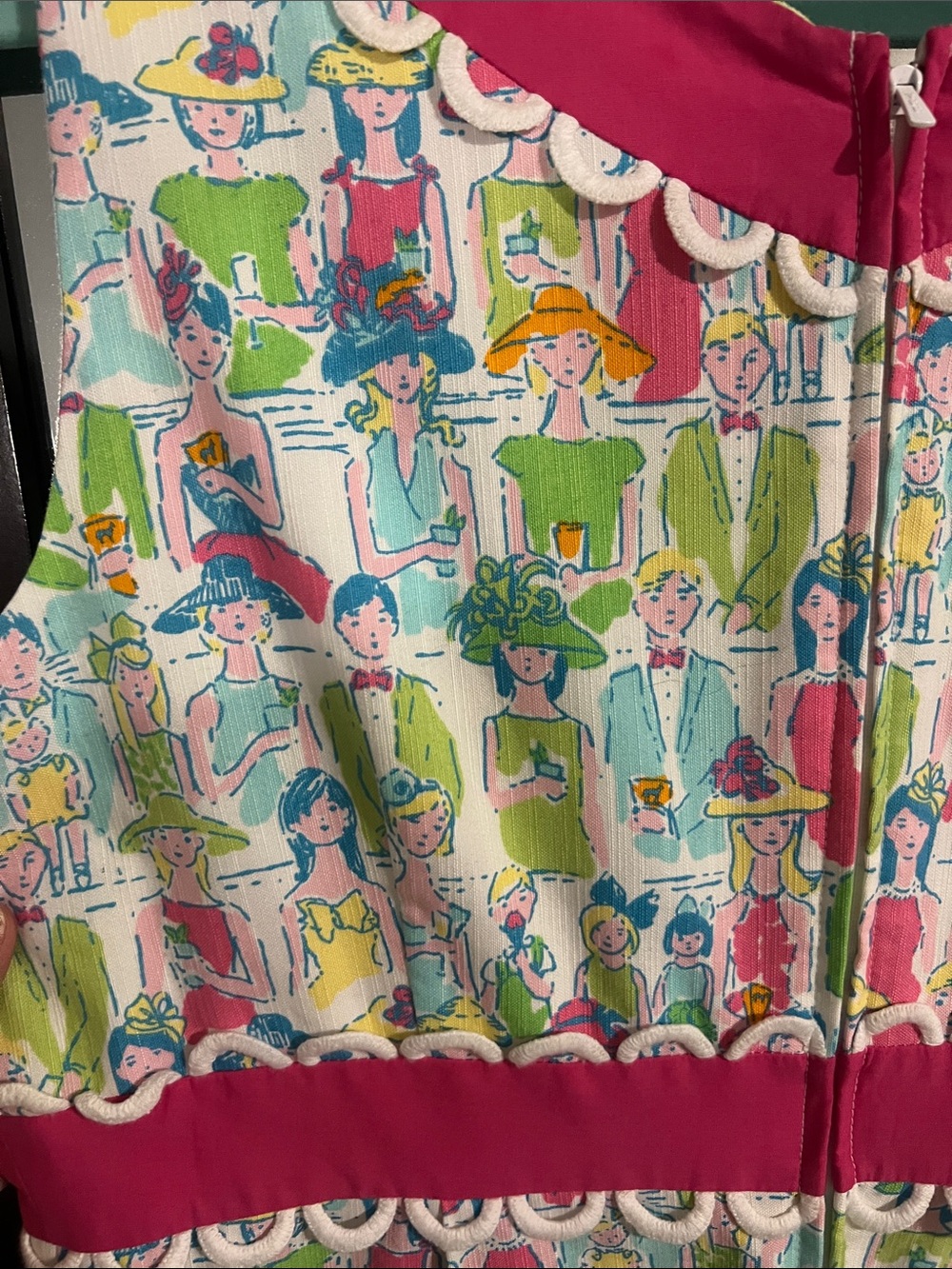 NWT Vintage Lilly Pulitzer Kentucky Derby Worth Shift Dress Giddy Up -HOLY GRAIL - Picture 5 of 5